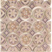 MOSAICO ENMALLADO 31,6X31,6 CENTRO ESTELAR CRAQUELE FOSSANO (VITRIFICADO-PINTADO A MANO) - NTC